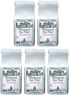 5 x Wessex Mill Wholemeal Rye Flour - 1.5kg