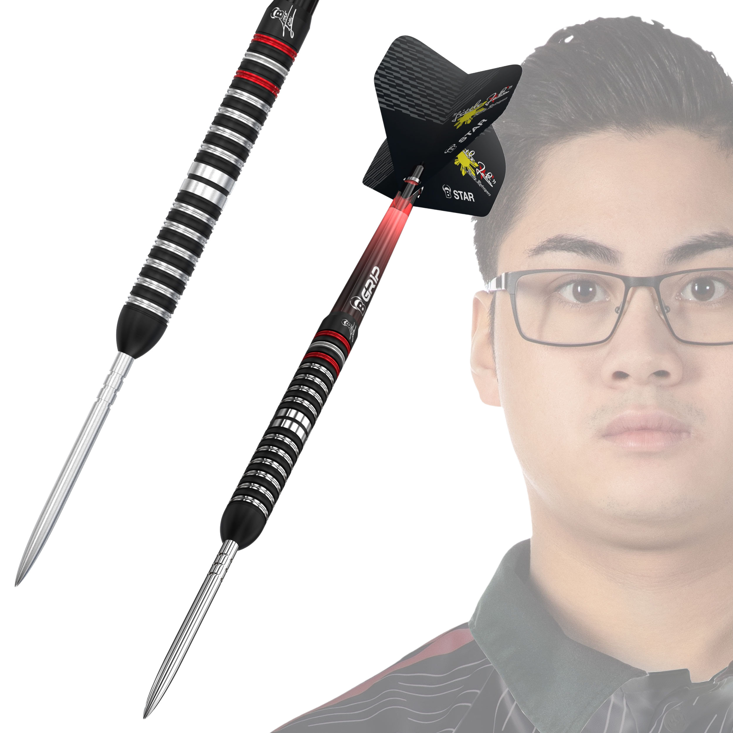 Bull's Rowby-John Rodriguez Steel Darts 90% Tungsten