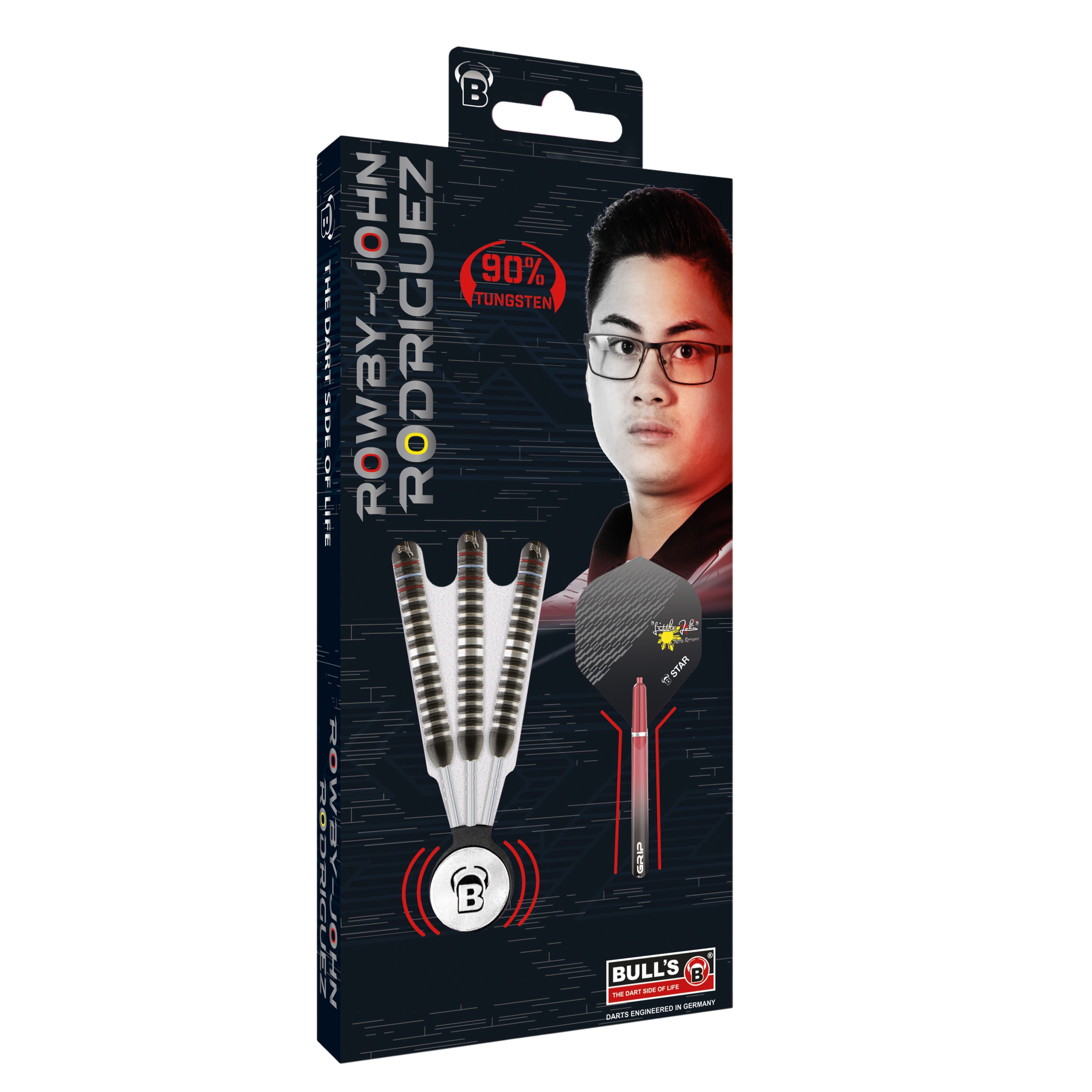 Bull's Rowby-John Rodriguez Steel Darts 90% Tungsten