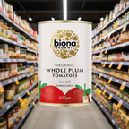Biona Organic Whole Plum Peeled Tomatoes - 400g