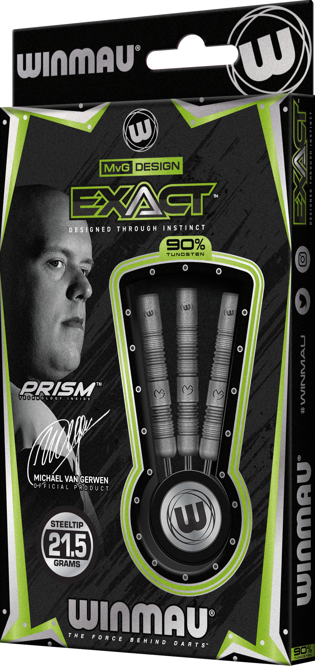 Winmau MvG Exact 90%
