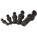 ELITE Liquid Silicone Canine Milker Plug Black 3.9 Inch
