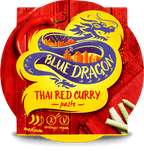 6 x Blue Dragon Thai Red Curry Paste - 170g
