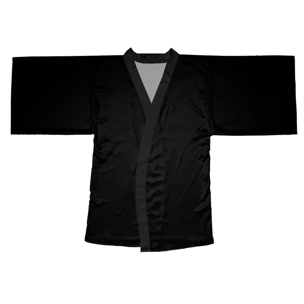 iSAW Womens Black Kimono Robe - iSAW Company