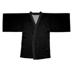 iSAW Womens Black Kimono Robe - iSAW Company