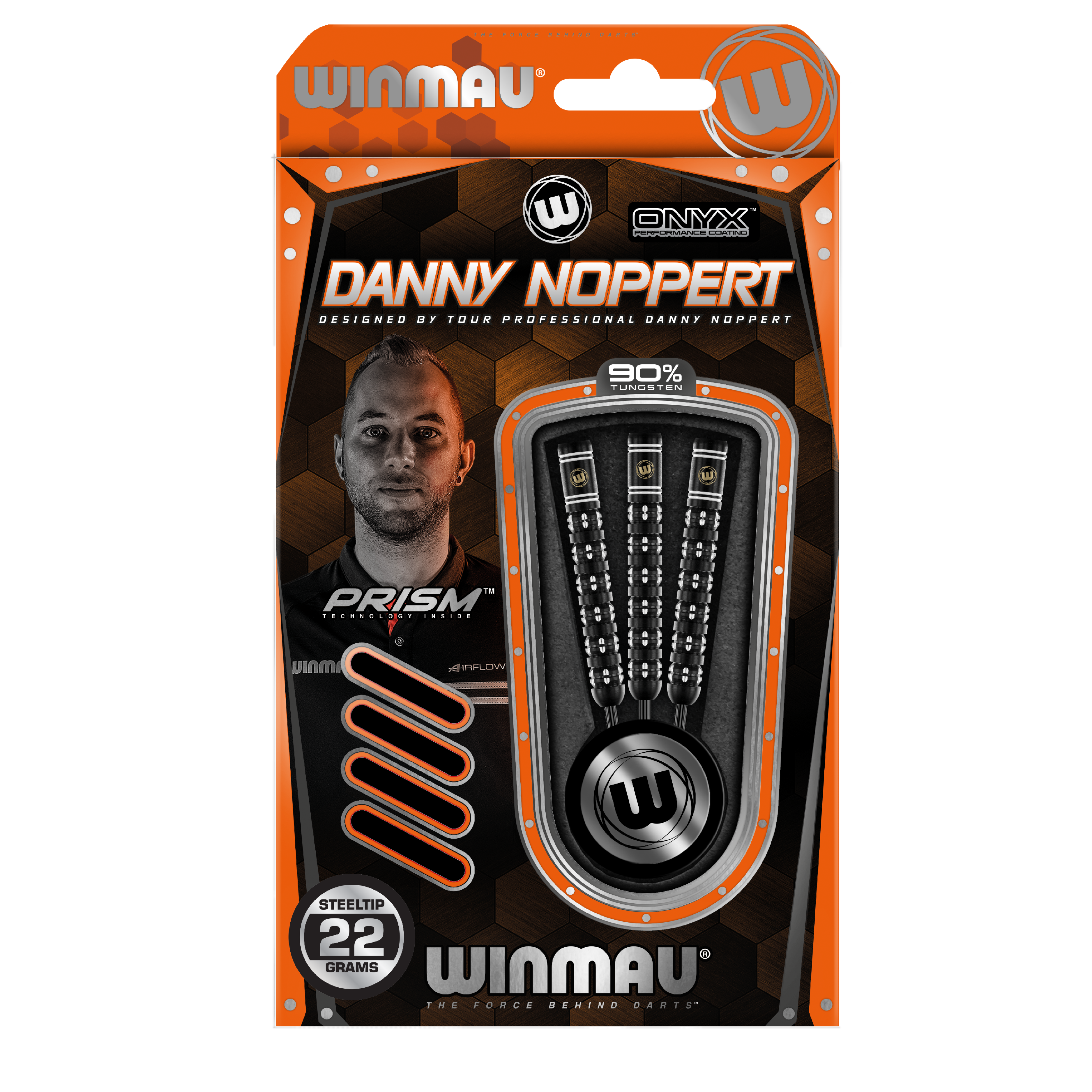 Winmau Danny Noppert Freeze Edition 90% Tungsten Steeltip darts