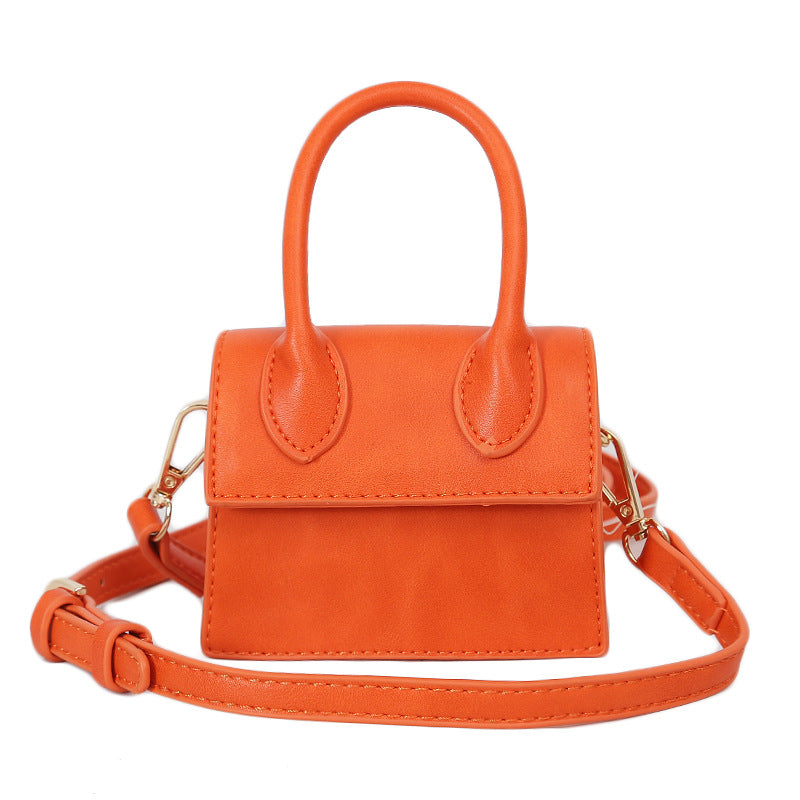 New PU Student Fashion Personality Korean Style Simple Retro Messenger Handbag