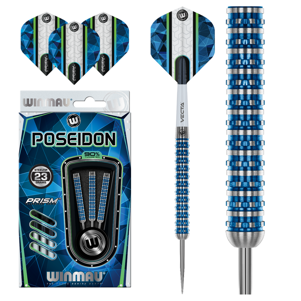 Winmau Poseiden 90% Tungsten Steeltip darts