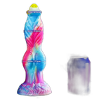 Phoenix II - 10.2 Inch Thrusting & Vibrating Dildo - Knot Dildo with Remote