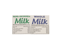 120x Semi Skimmed vs Whole Milk 12ml Pots UHT Long Life Jiggers Portion Lakeland
