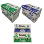 120x Semi Skimmed vs Whole Milk 12ml Pots UHT Long Life Jiggers Portion Lakeland