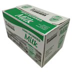 120x Semi Skimmed vs Whole Milk 12ml Pots UHT Long Life Jiggers Portion Lakeland