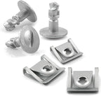 VAG Engine Undertray Fastener Kit - Turn Screws & Speed Nuts for Splash Shield 8D0805960