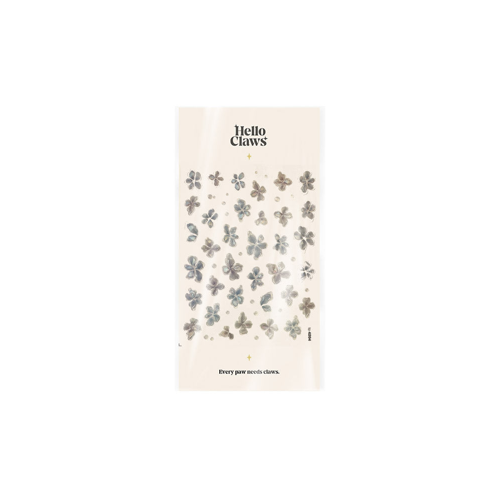 Hello Claws | Crystal Flower Nail Deco Sticker