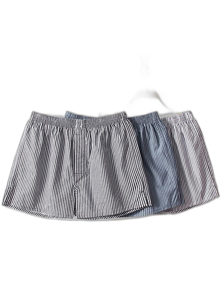 3 Pack Men's Cotton Loose Boxers