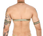 Gold Glitter Harness