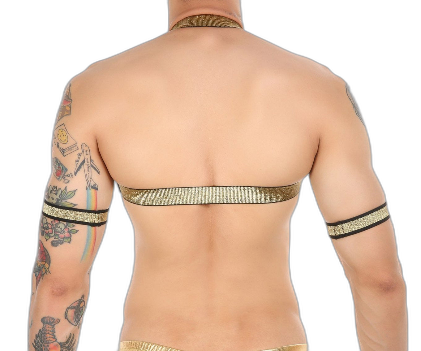 Gold Glitter Harness