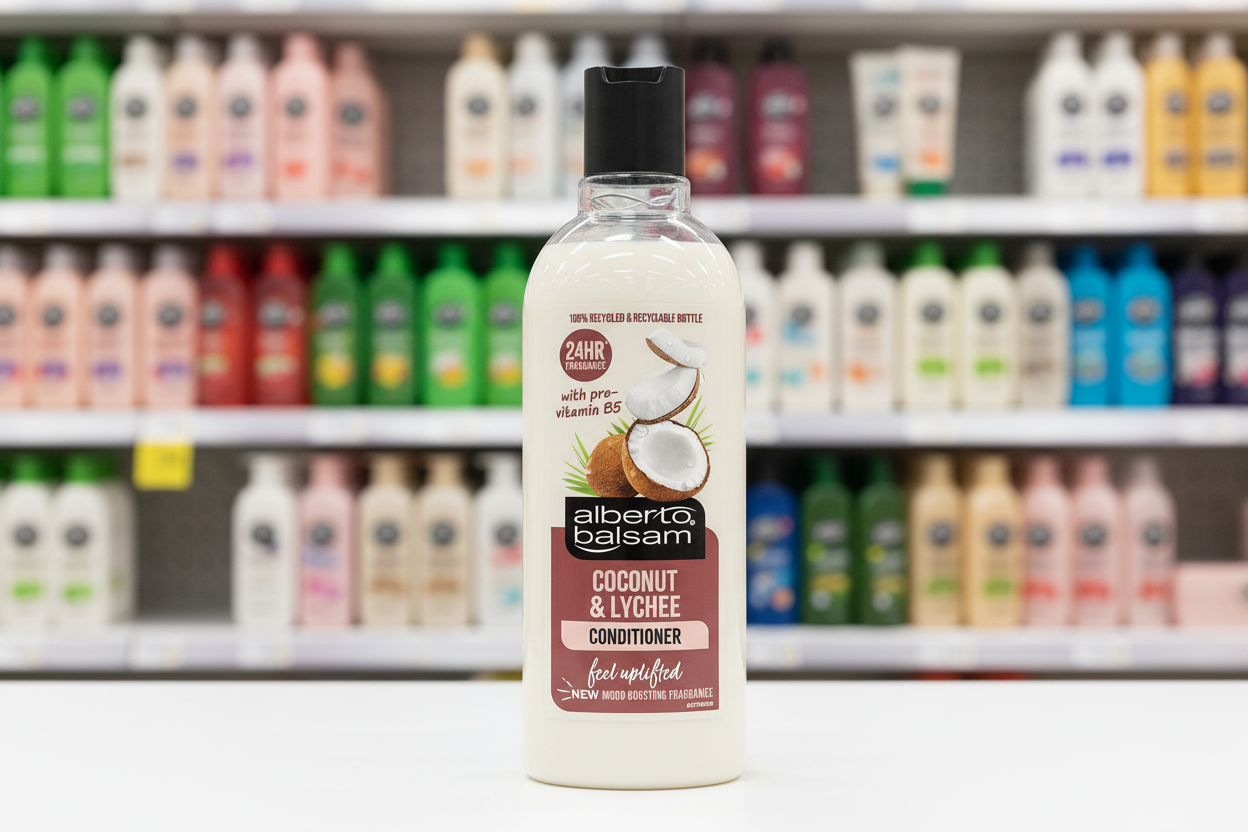 6 x Alberto Balsam Shampoo Kokosnuss & Litschi – 300 ml