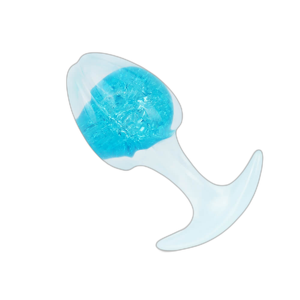 Crystal Silicone Wearable Butt Plug