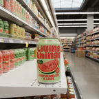 Living Things Watermelon & Lime Soda - 300ml