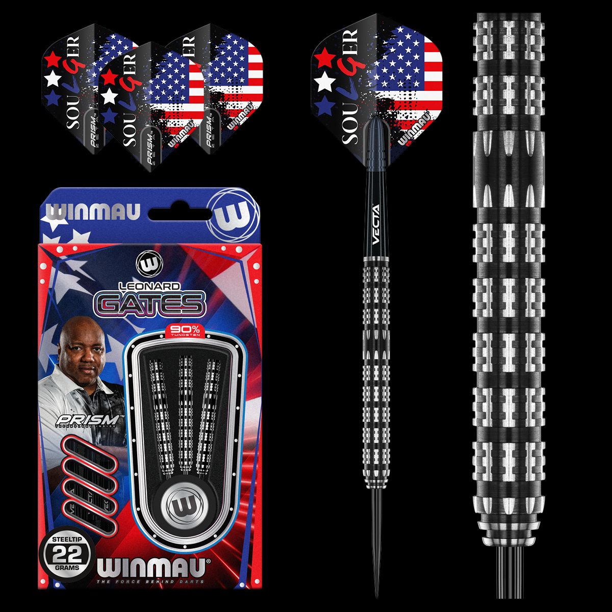 Winmau Leonard Gates 90%