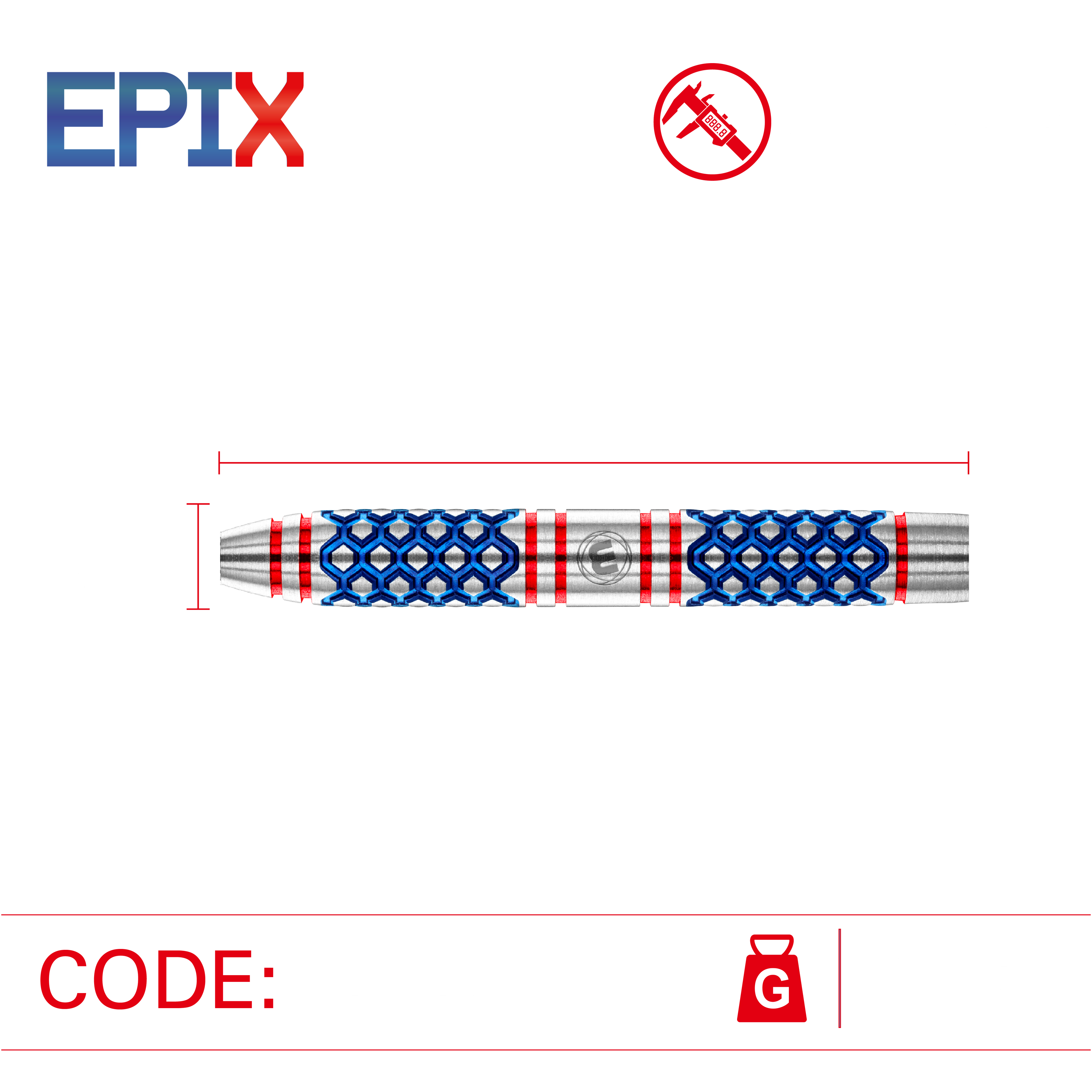 Winmau Epix 90% Darts