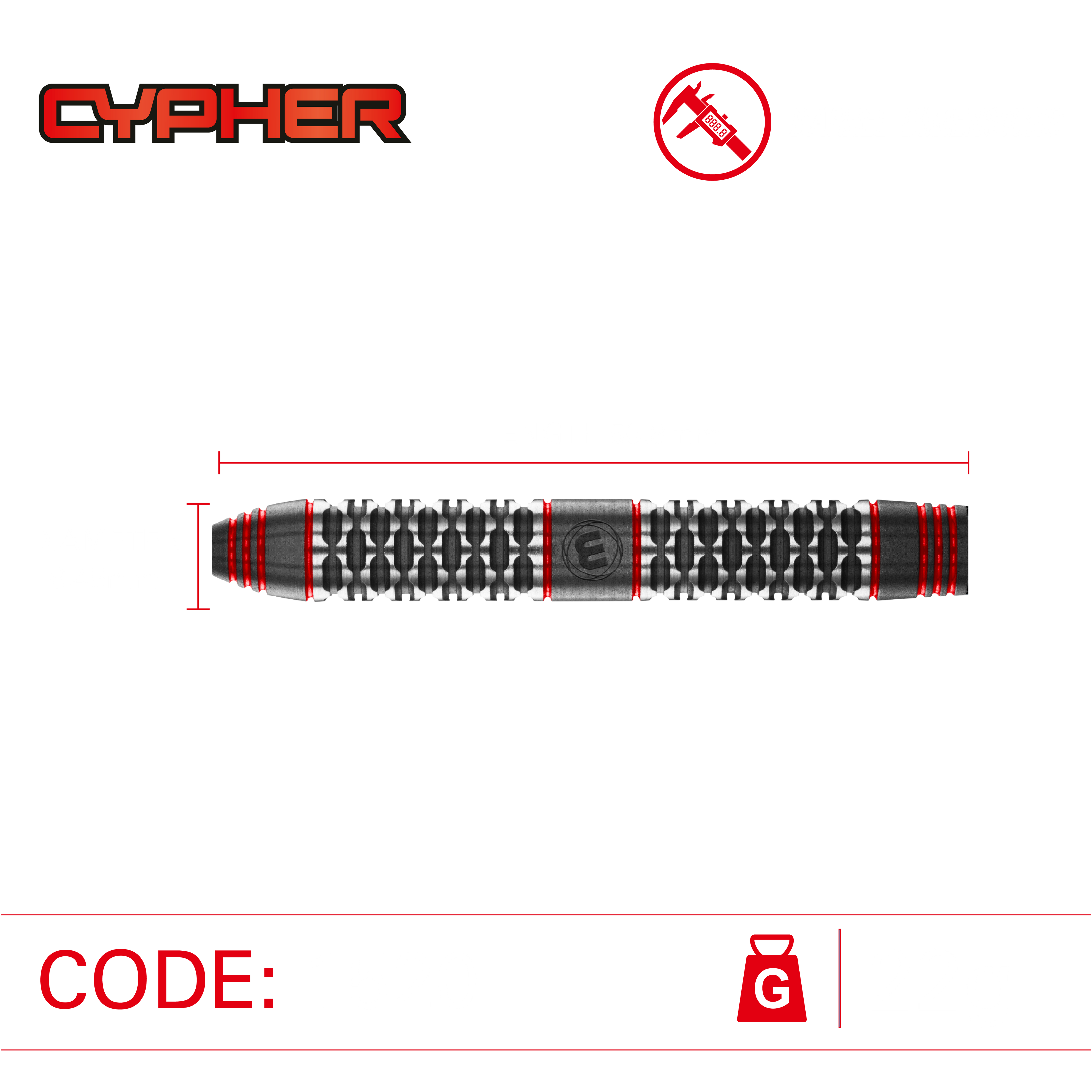 Winmau Cypher 90%Darts