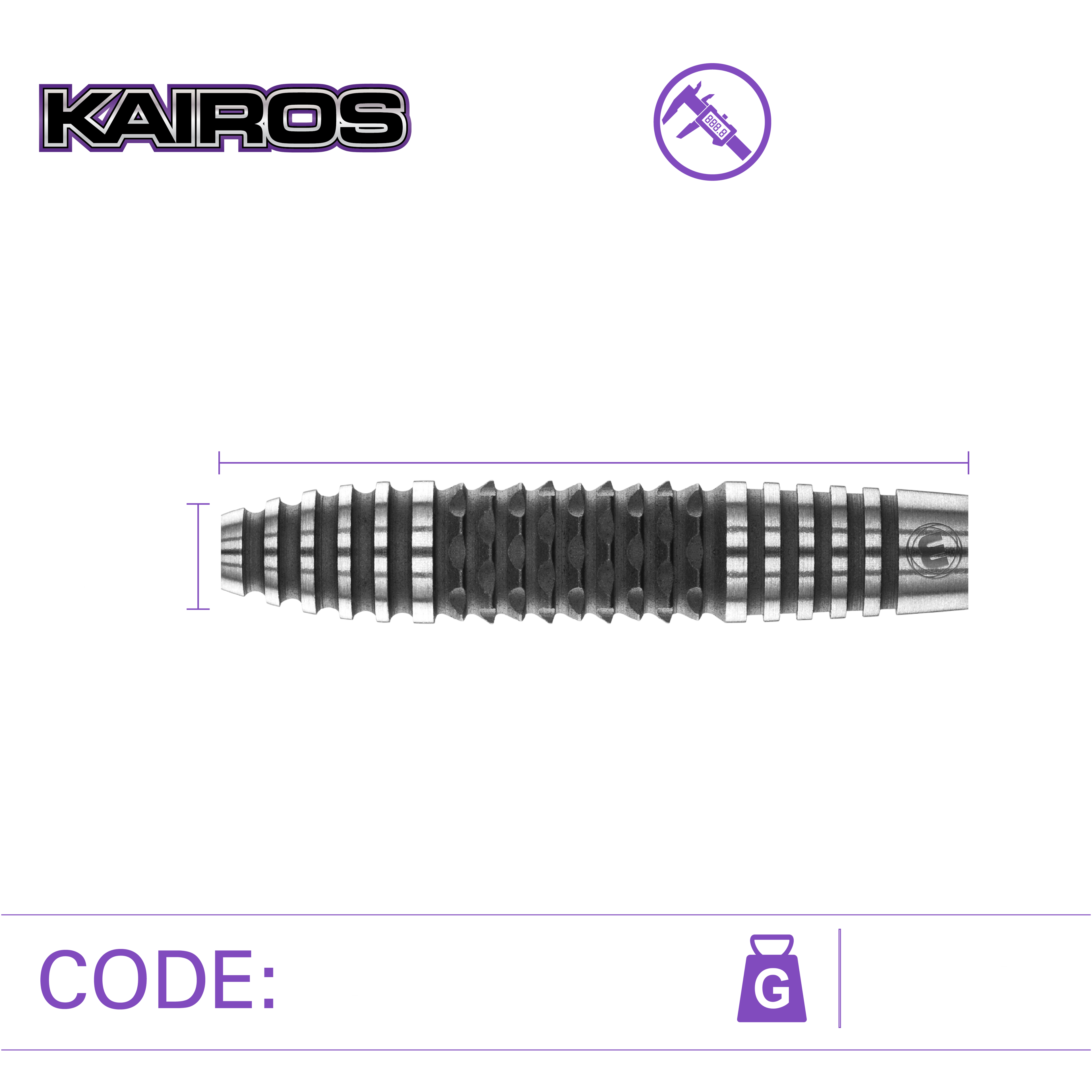 Winmau Kairos 90% Darts