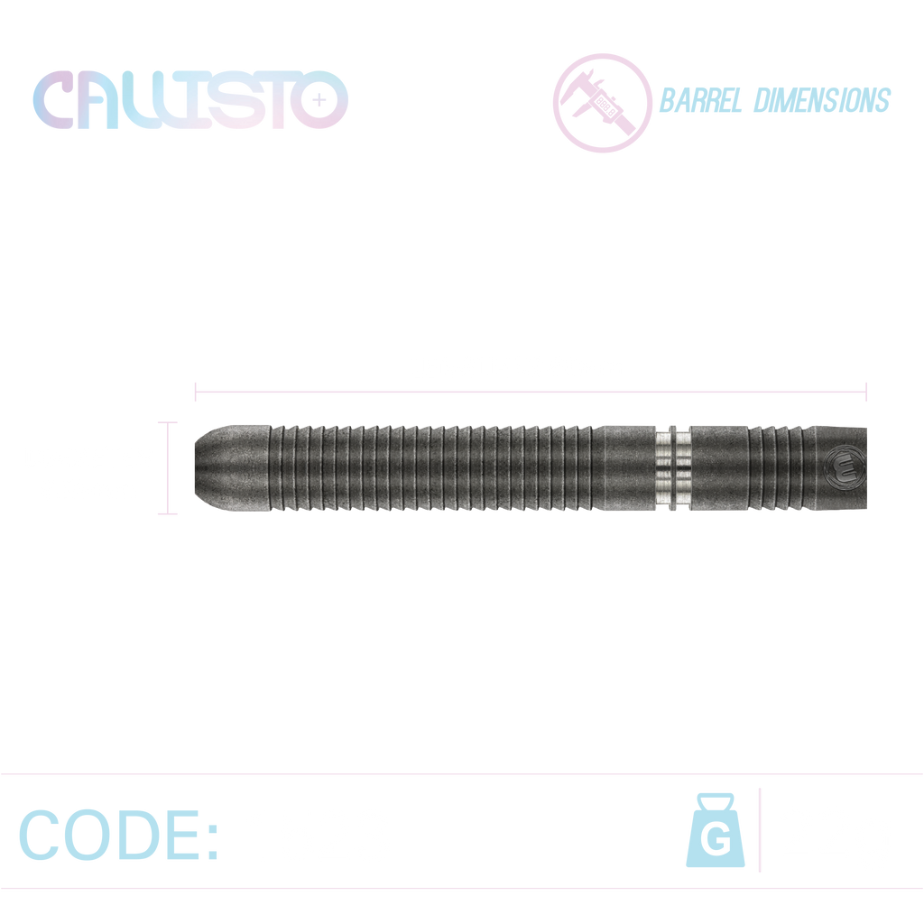 Winmau Callisto 1 90% Darts