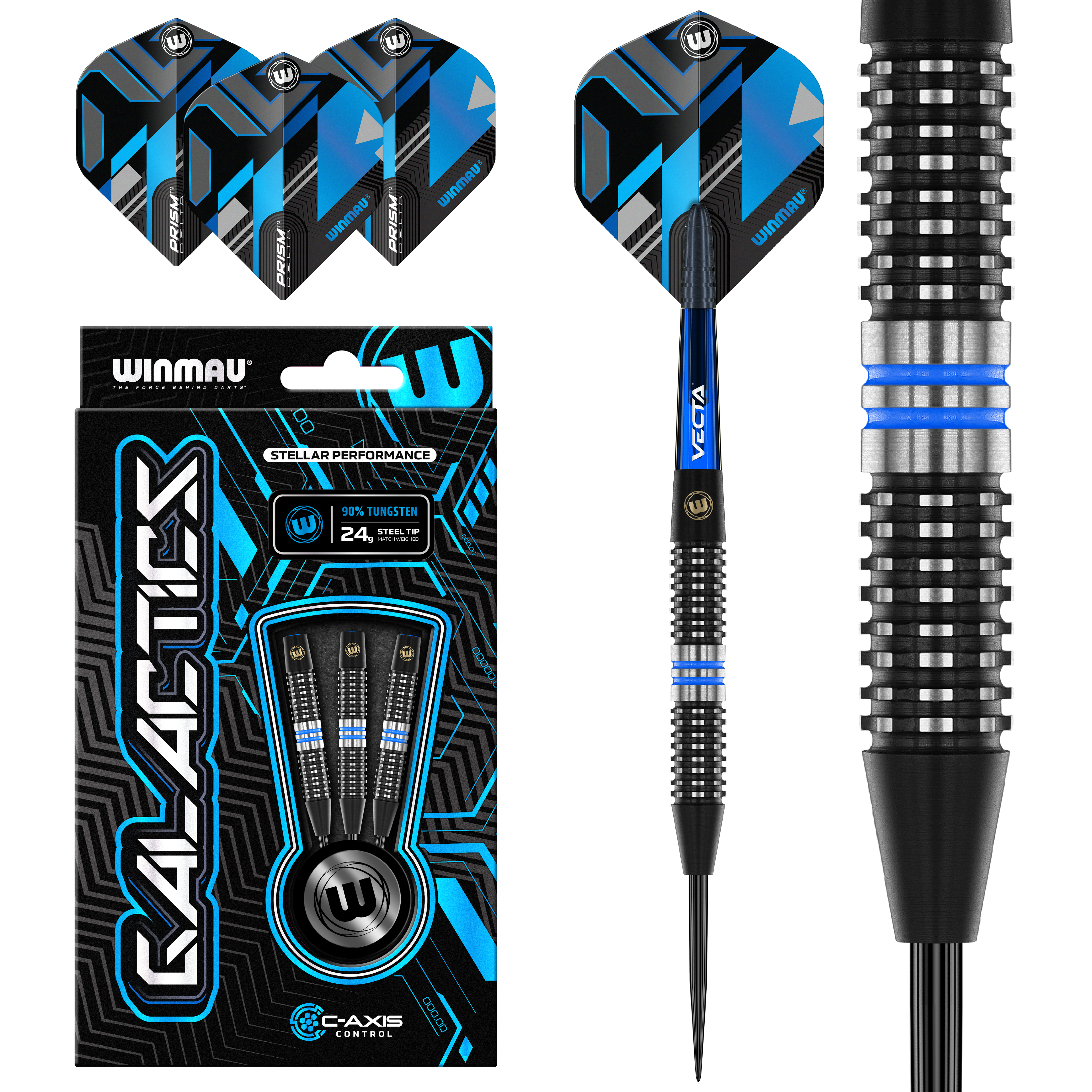Winmau Galactics 90% Darts