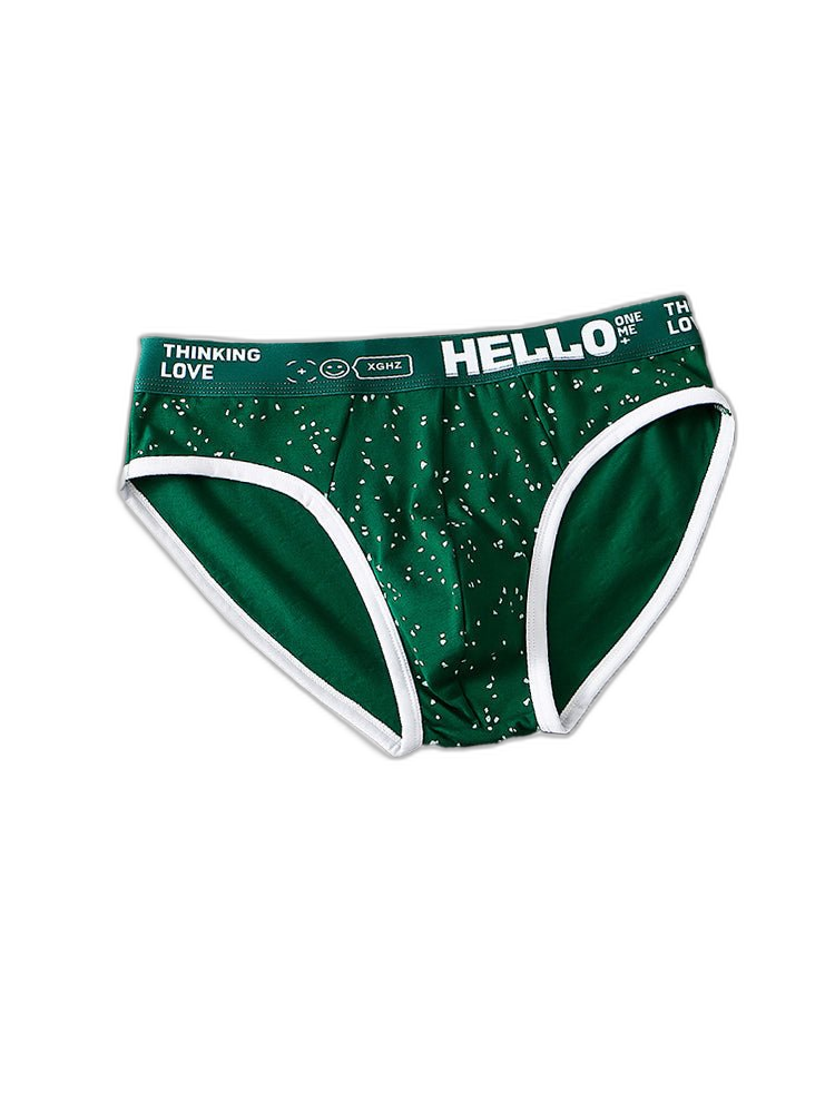 3 Pack Men's Low-Rise Cotton Briefs