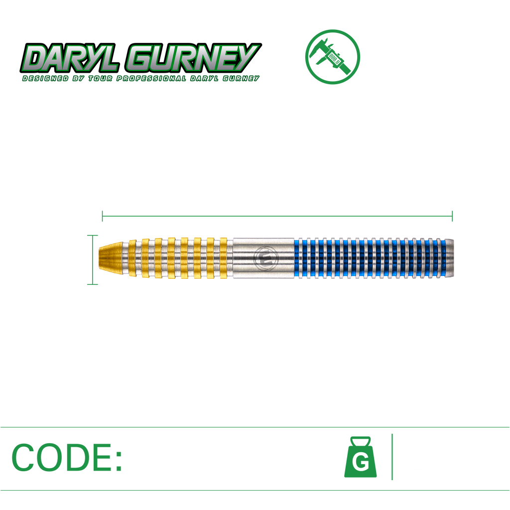 WINMAU Daryl Gurney SC 1.0 Series 90% Darts