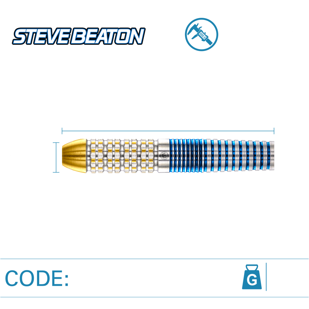 WINMAU Steve Beaton Legend Edition 90% Darts