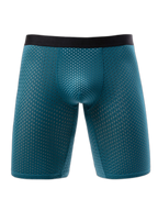 3 Pack Men’s Anti-chafing Mesh Long Boxer Briefs