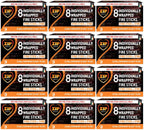 12 x Zip 8 Individually Wrapped Fire Sticks