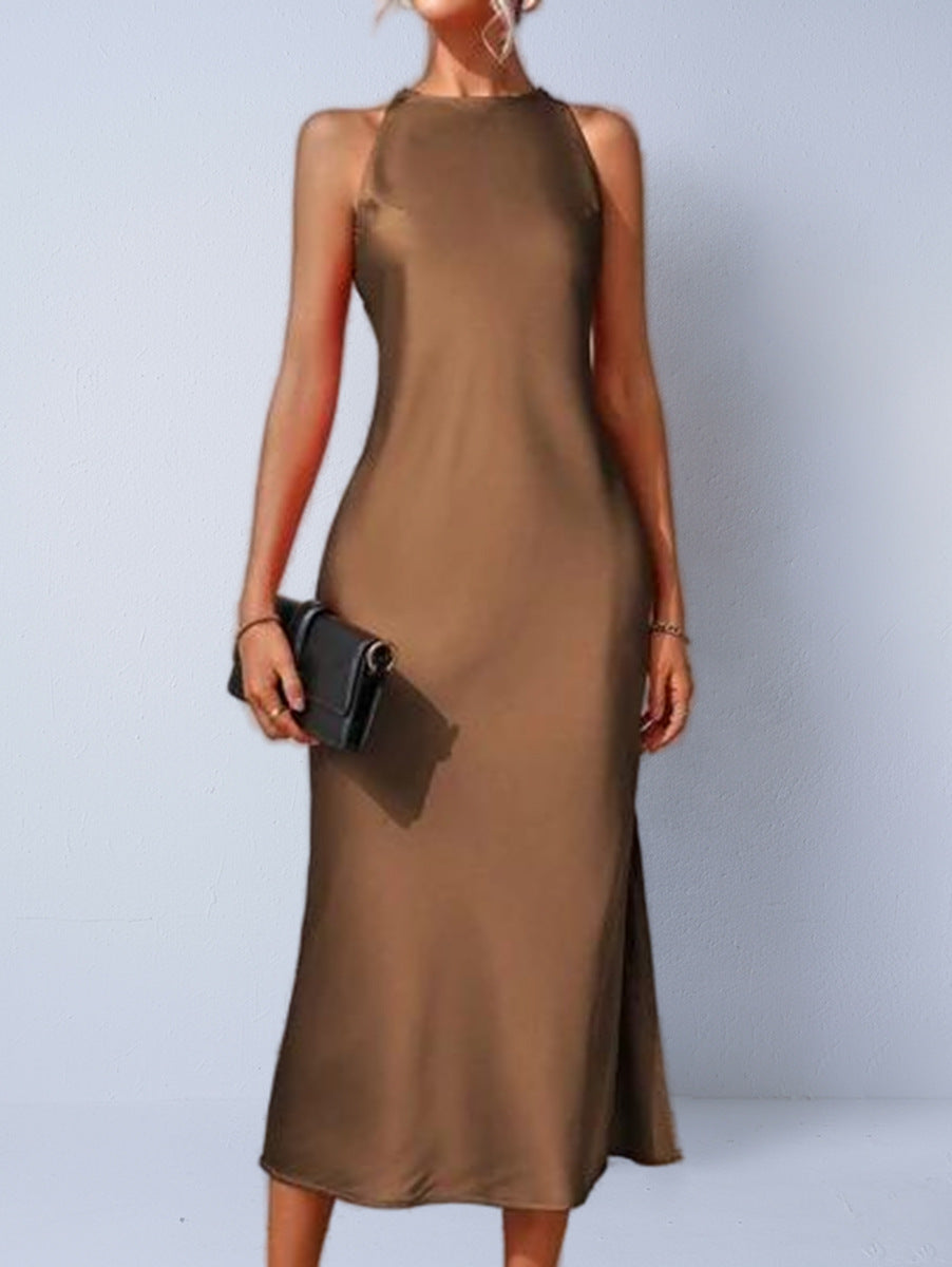 2025 Best-Selling Women's Satin Dress