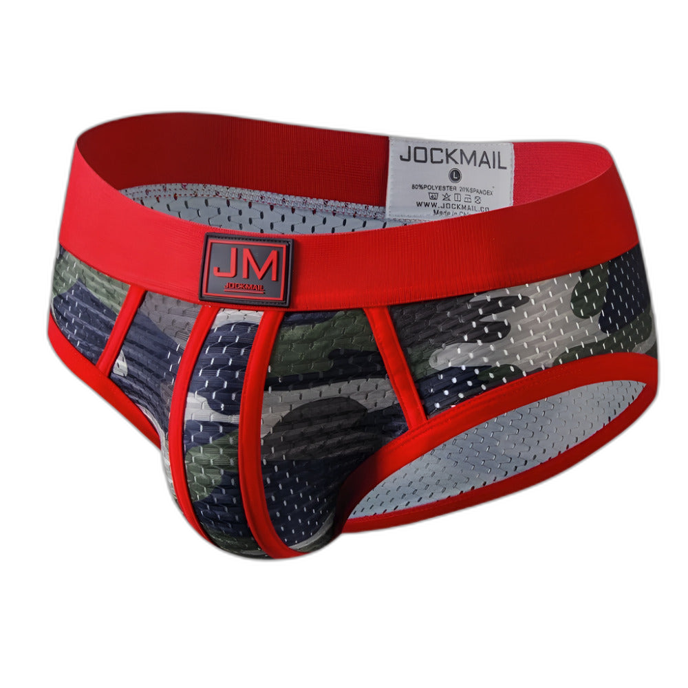 Camo Mesh Briefs