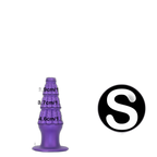Christmas Tree Dildo - Silicone Butt Plug with Unique Layered Design - 3 Sizes