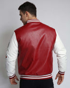 Letterman Baseball Jacket with Patches