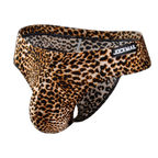 Jockmail Leopard Sizzle Thong