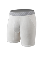 3 Pack Men's Anti-chafing Waffle Boxer Briefs