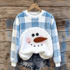 Women's Flannel Hoodie For Christmas, Autumn And Winter