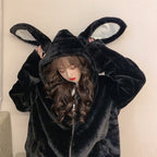 Girly Feeling Thickened Hooded Sweater Women Autumn And Winter