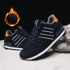 Men's Tide Plus Velvet Mesh Breathable Travel Running Shoes
