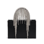 Tassel Rhinestone Handbag Chain Shoulder Messenger Bag