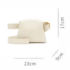 Clip-On One-Shoulder Crossbody Belt Bag
