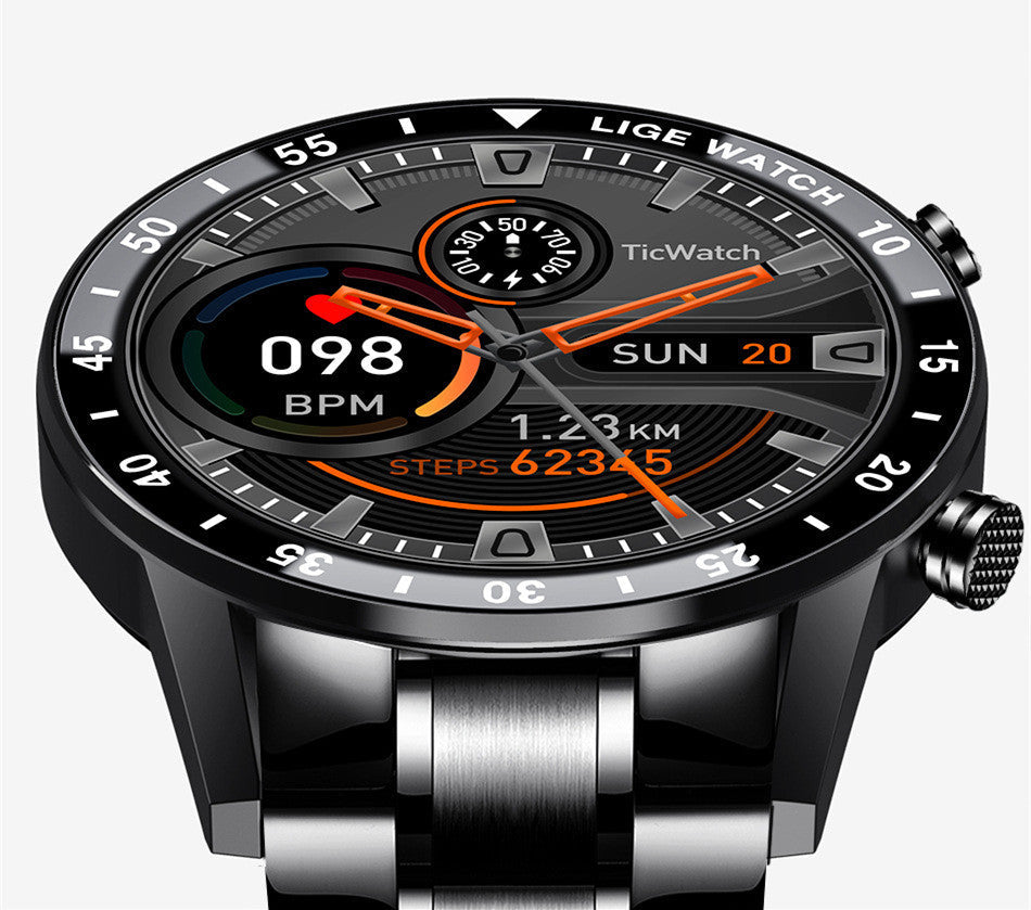 Premium Multifunctional Smart Watch - Bluetooth Call, Heart Rate & Blood Pressure Monitor - Waterproof Fitness Tracker