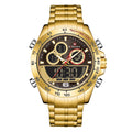 Lingxiang 9188 Men'S Watch Sports Electronic Watch Steel Band Quartz Men'S Watch Foreign Trade Watch