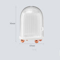 Birdcage Cosmetic Storage Box Beauty Egg Transparent Dustproof Makeup Sponge Organizer Minimalist Creative Home Office