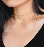 Rhinestone Tassel Body Jewellery